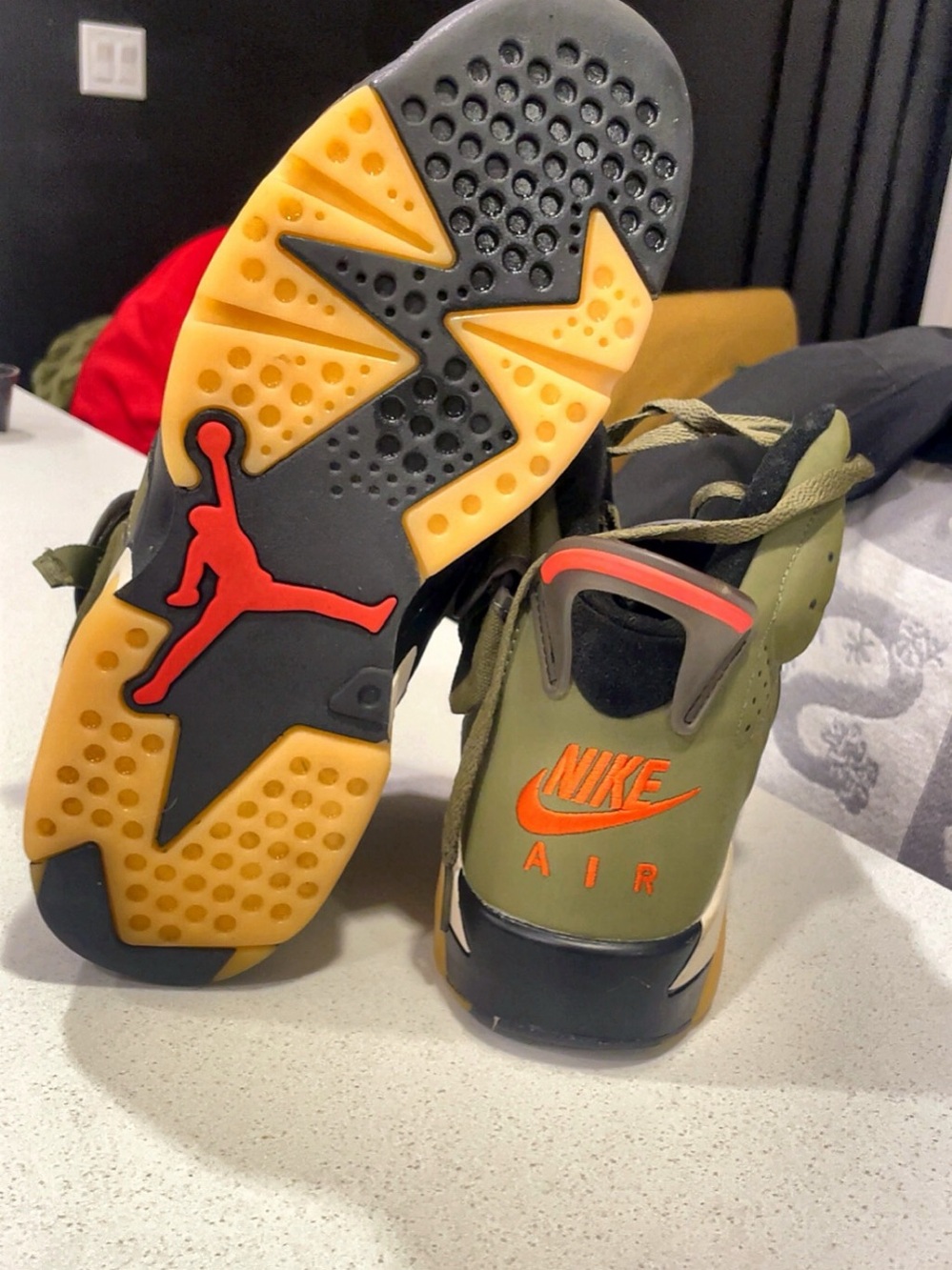 Jordan Air Jordan 6 Retro SP Travis Scott Sneakers (contact before purchase).